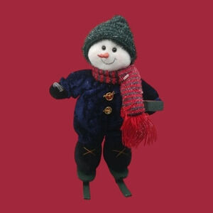 Unbranded Standing snowman with christmas stuffed